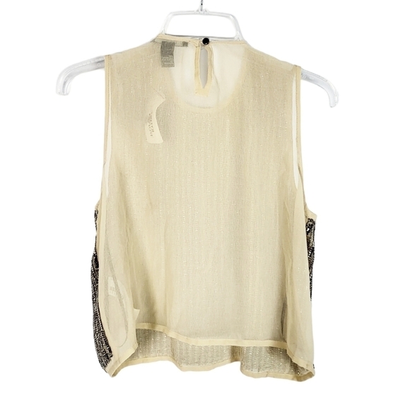 F21 sheer sequin beaded top - Picture 4 of 7